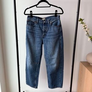 Madewell Darted Barrel Jeans